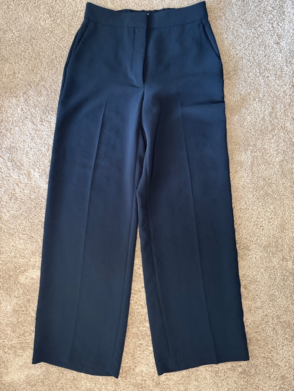 Wilfred Wide Leg Pants in Navy